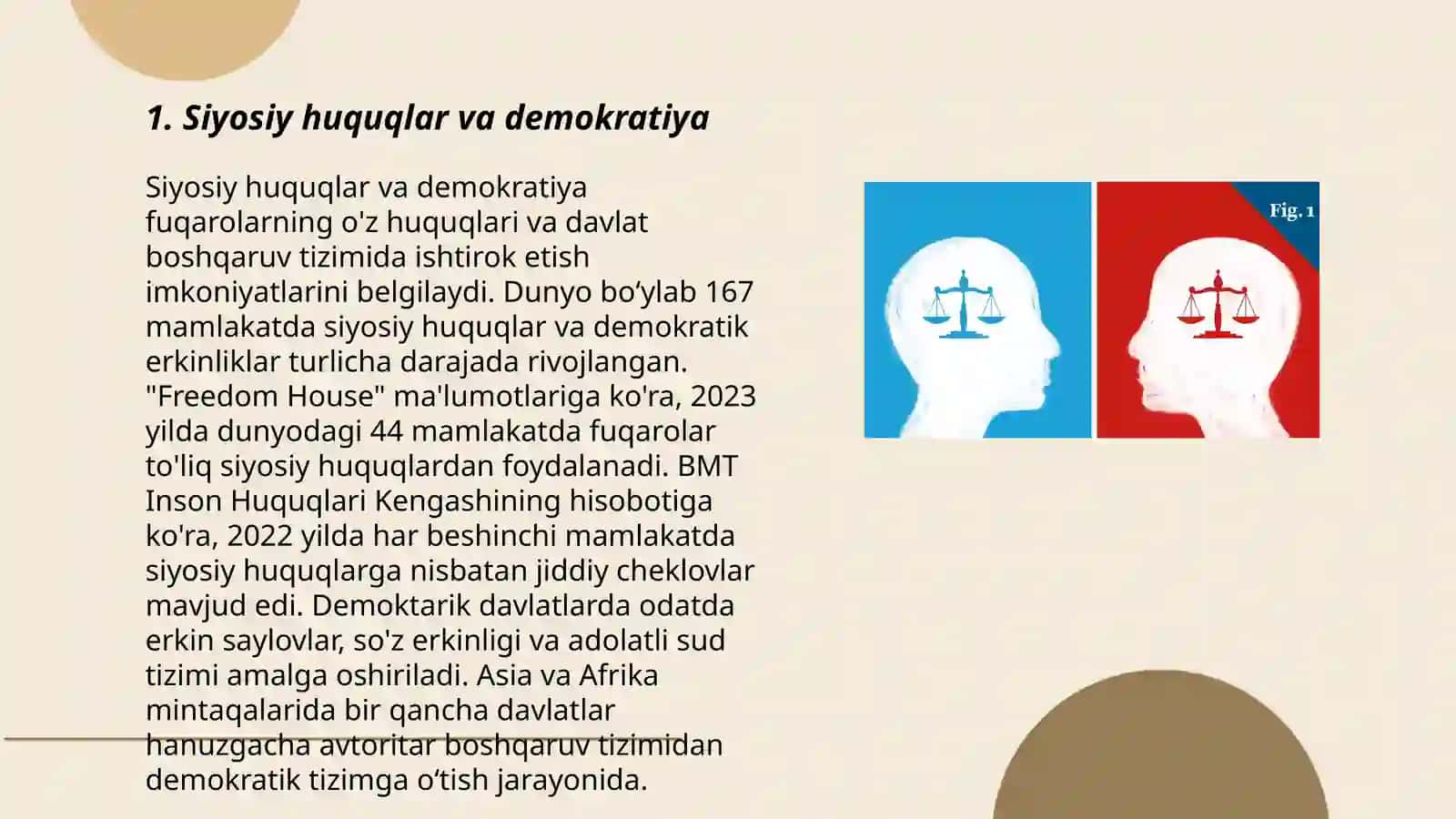 Siyosiy huquqlar va demokratiya 3