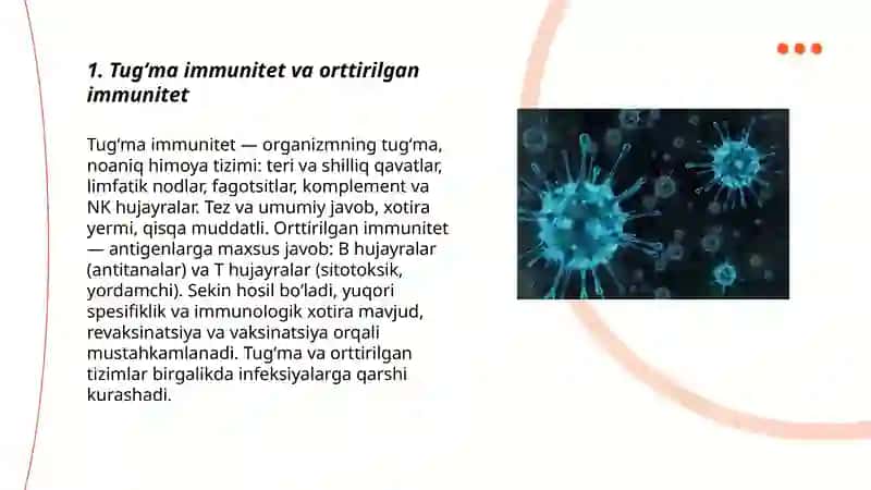 Immunitet va vaksinatsiya 3
