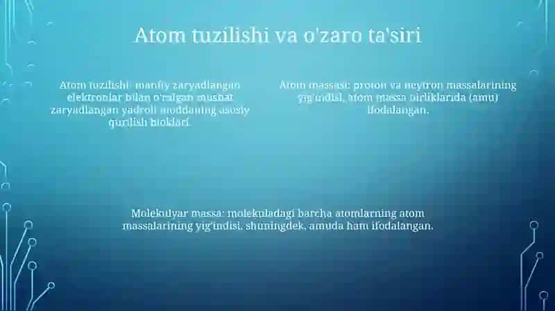 Atom Massa Va Molekular Massa 3