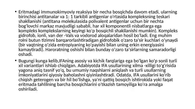 IFA analizatorining tibbiyotdagi ahamiyati 3