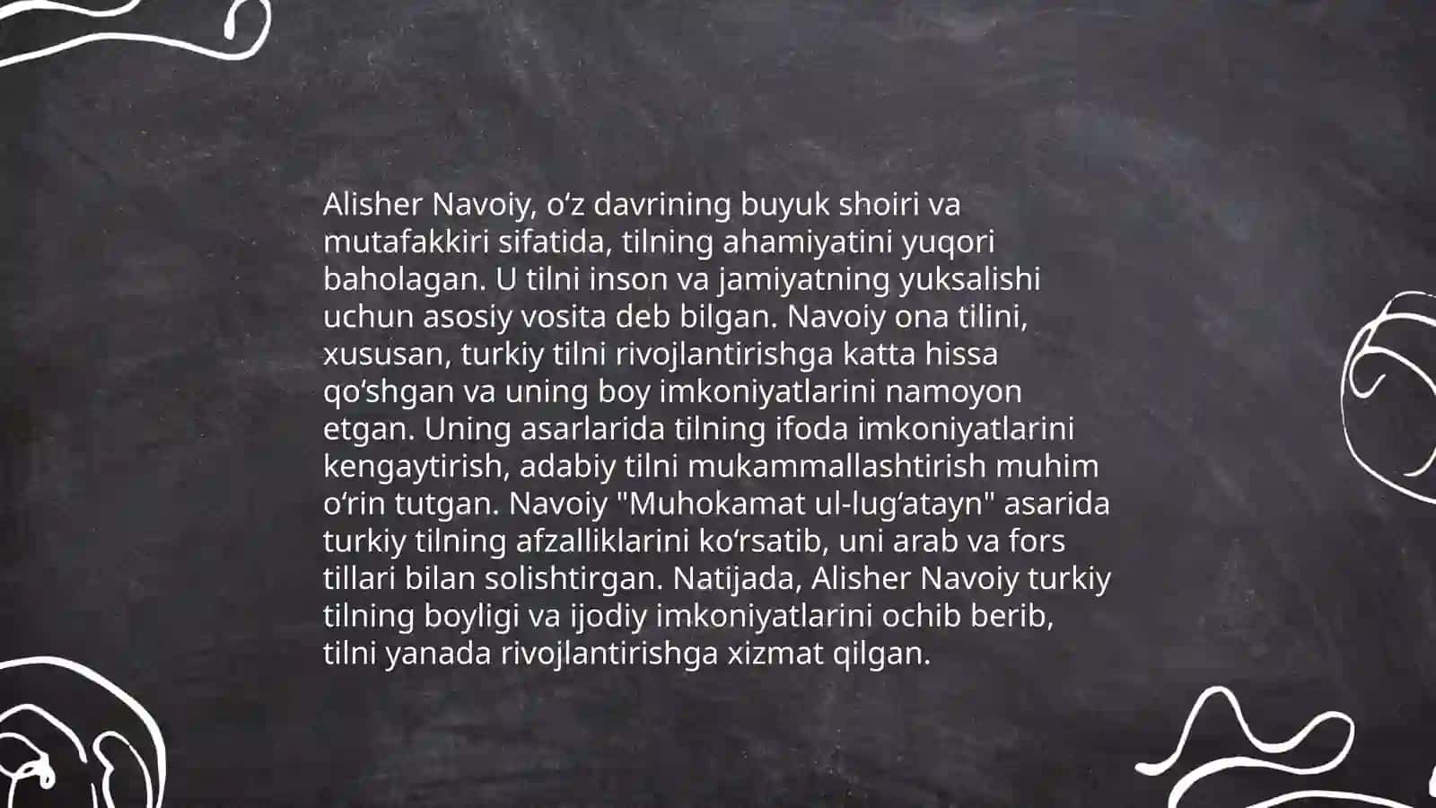 Alisher Navoiyning til va nutq haqidagi qarashlari 3