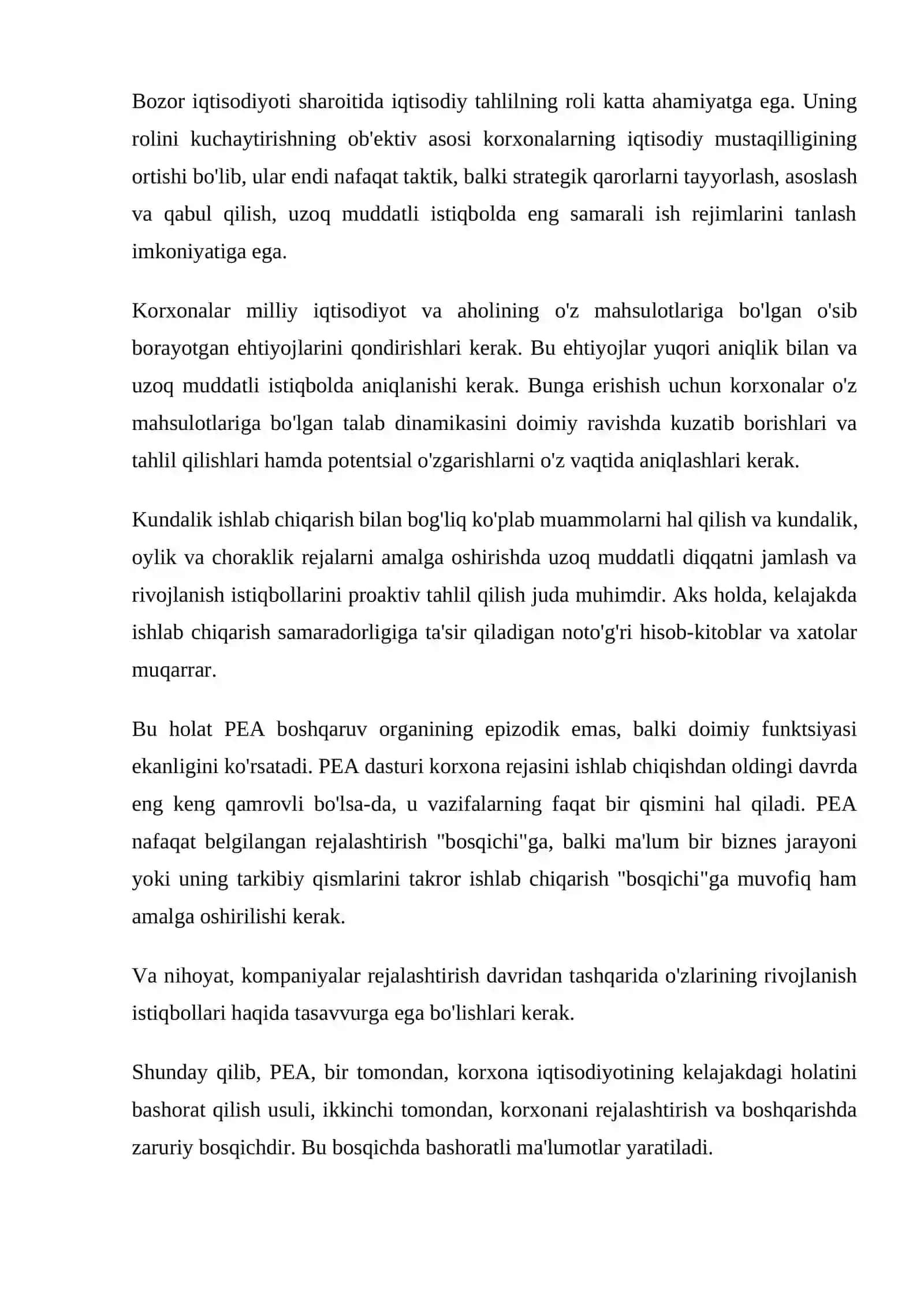 Istiqbolli iqtisodiy tahlil (IST) 3