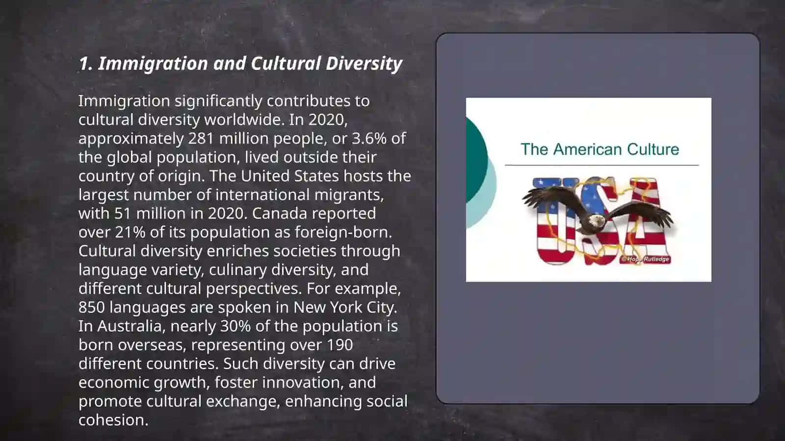 The cultural life of the USA 3
