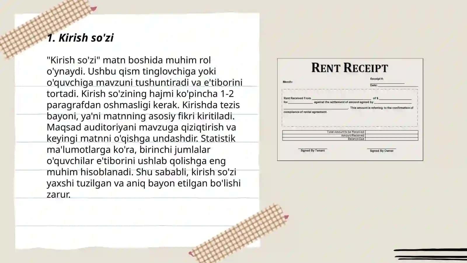 Tilxat tushuntirish xati e'lon xisobot 3