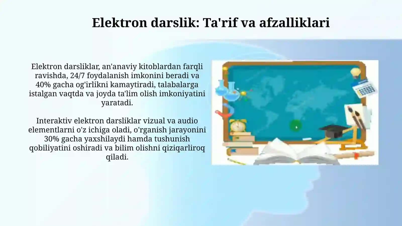 Elektron darsliklar yaratish 3