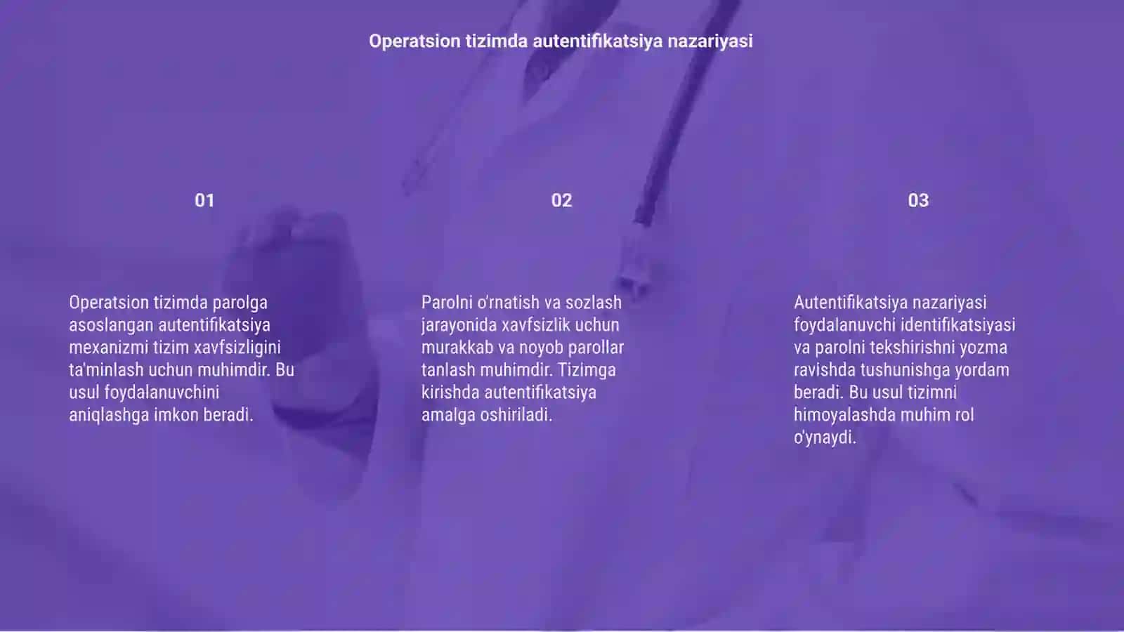 Operatsion tizimda parolga asoslangan autentifikatsiya mexanizmi 3