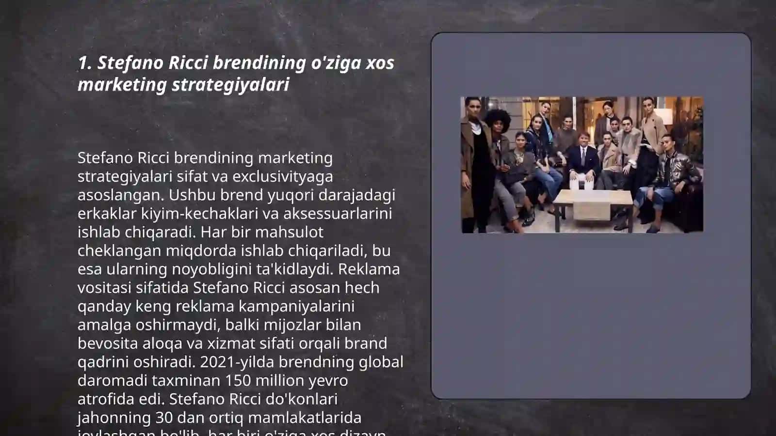 Stefano Ricci va Brunello Cucinelli Marketin Hiylasi 3