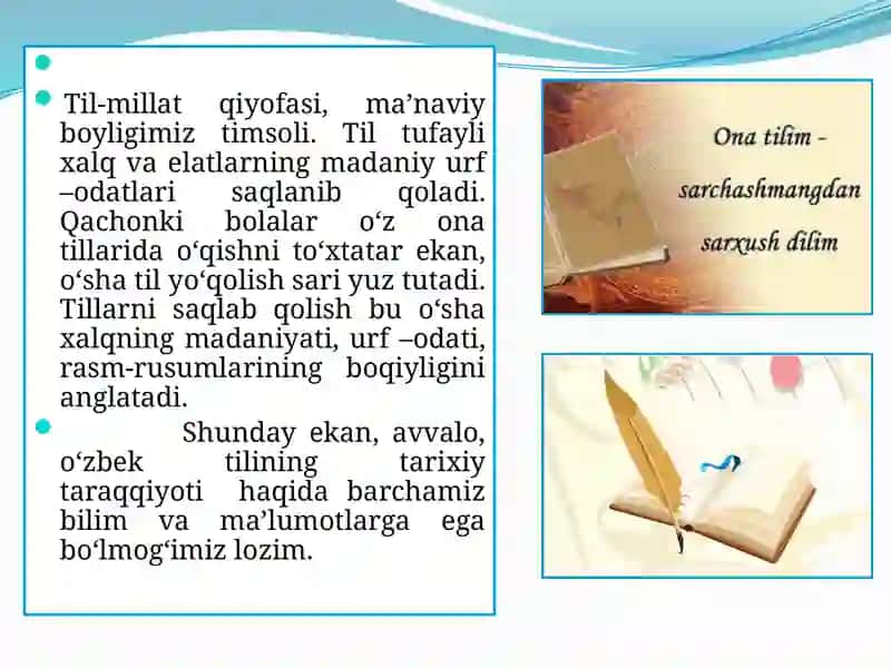 TIL – MILLAT KO‘ZGUSI 3
