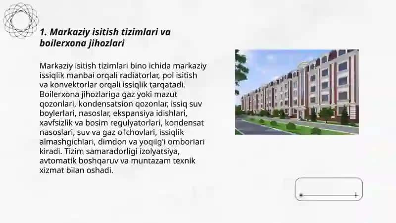 Markaziy isitish tizimlari va boilerxona jihozlari 3