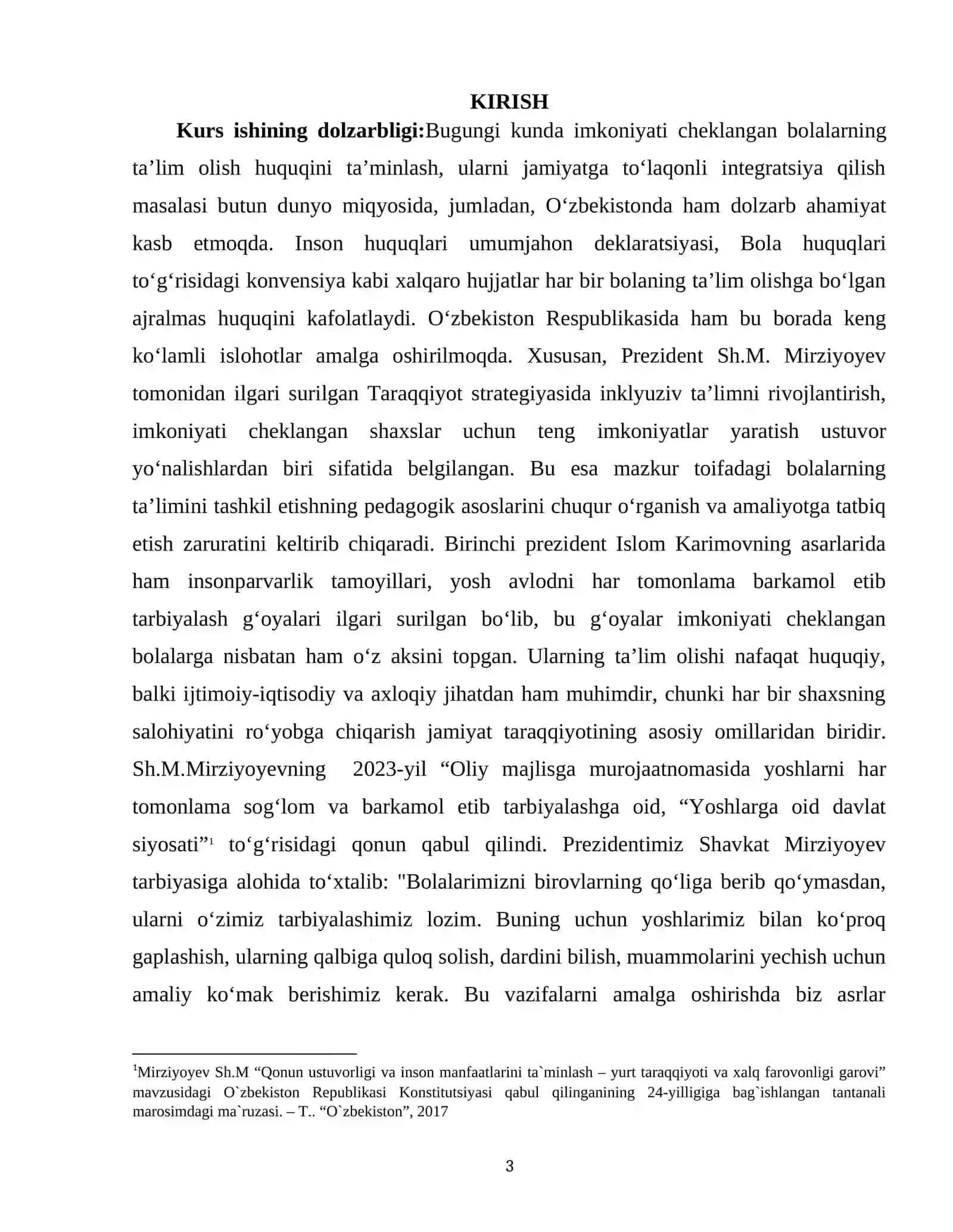 Imkoniyati cheklangan bolalar ta’limini tashkil etishning pedagogik asoslari 3