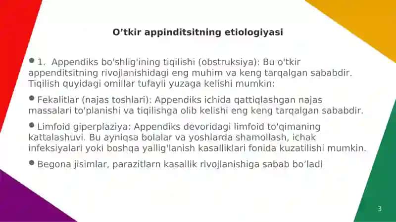 O'tkir appenditsit 3