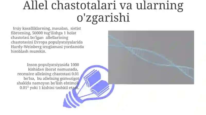 Populyatsiyaning genetik va ekologik birligi 3