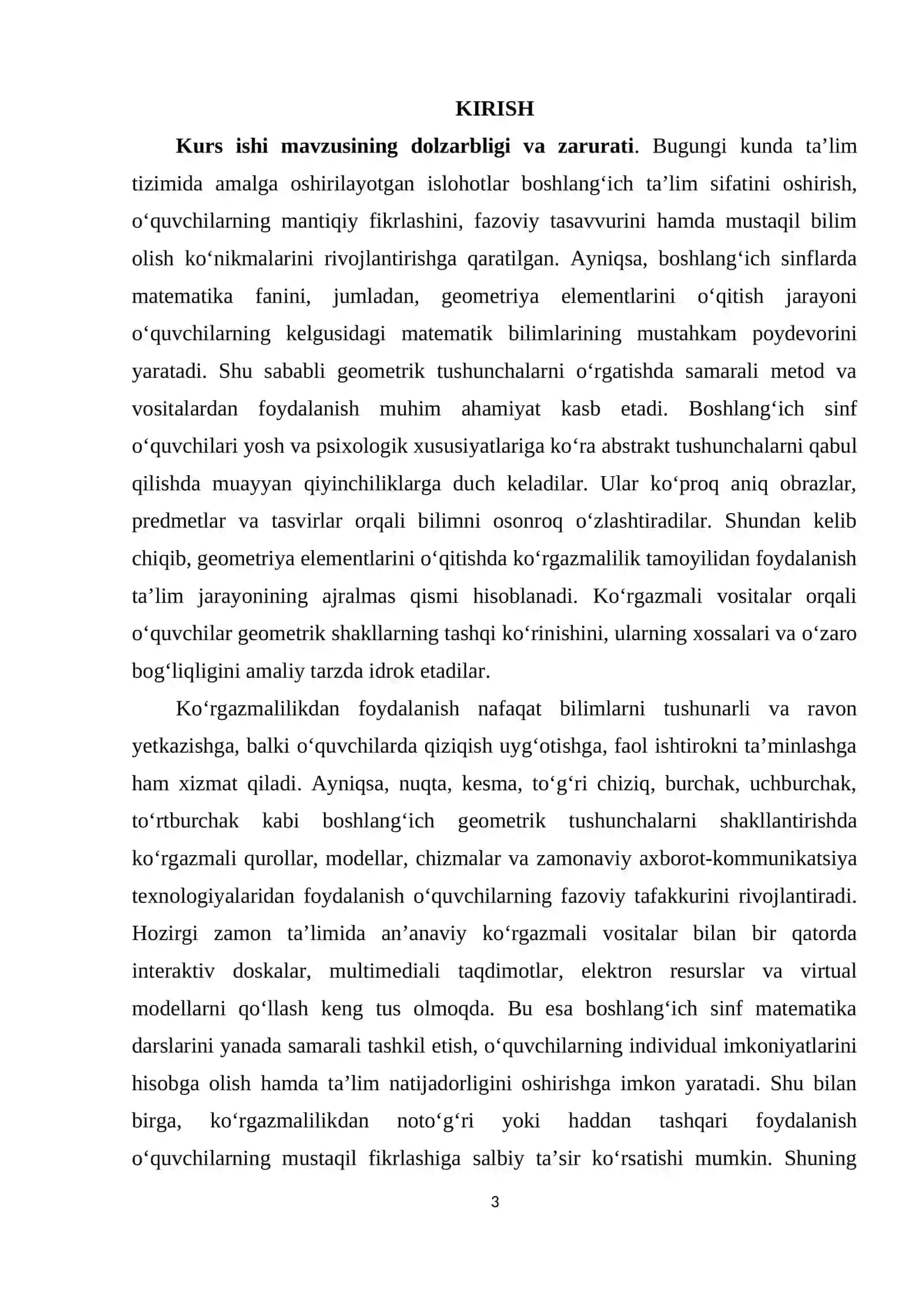 Boshlang‘ich sinflarda matematika fanini o‘qitishda metodlar va usullarni samaradorligi 3