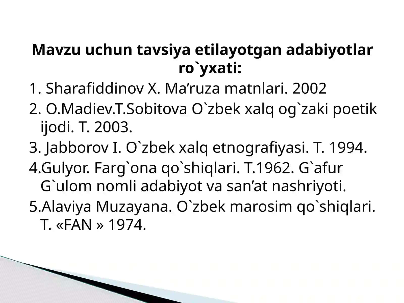 XALQ QO`SHIQLARI 3