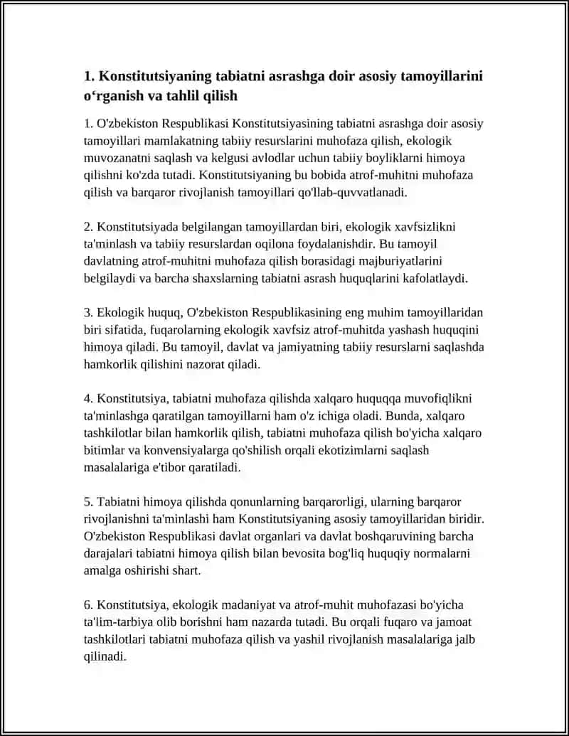 KONSTITUTSIGANING TABIATNI ASRASHGA DOIR QONUNLARNI ORGANISH VA TAHLIL QILISH 3