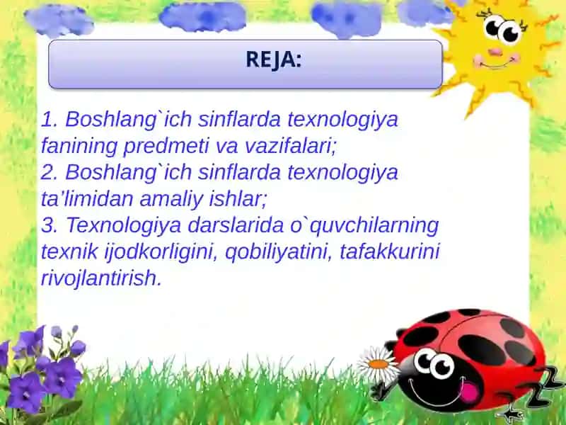 Texnologiya Darslarida O`quvchilarning Texnik Ijodkorligini, Qobiliyatini, Taffakurini Rivojlantirish 3