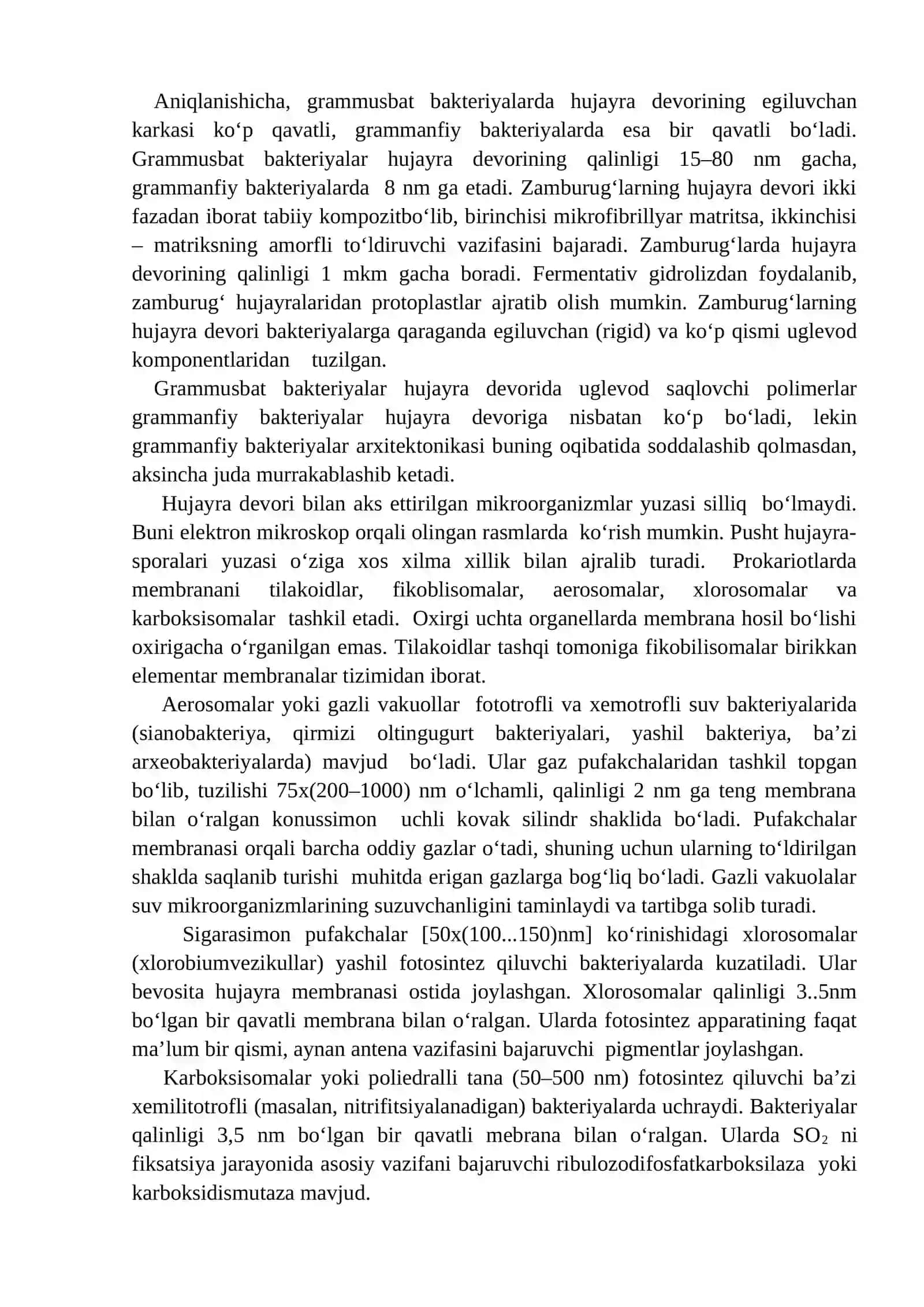 Prokariot va eukariot organizmlarning xujayralar tuzilishi 3