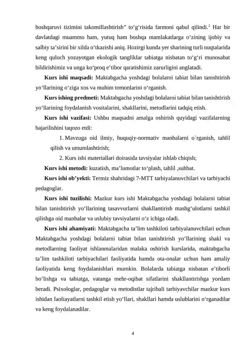 Maktabgacha Katdagi Bolalarni Tabiat Bilan Tanishtirish Faoliyati 3