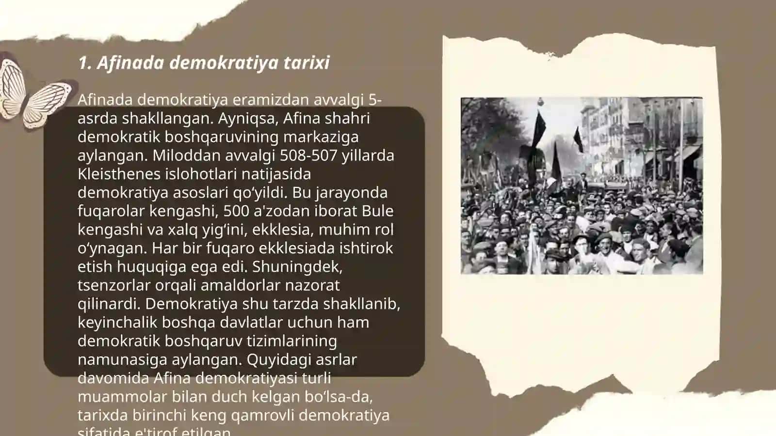 Afinada demokratiya tarixi 3