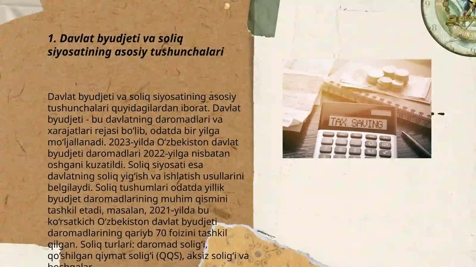 Budjet soliq siyosati 3