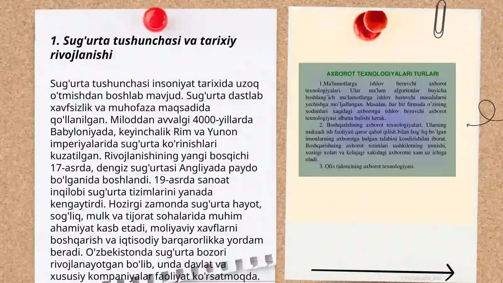 Sug'urta tushunchasi va tarixiy rivojlanishi 3