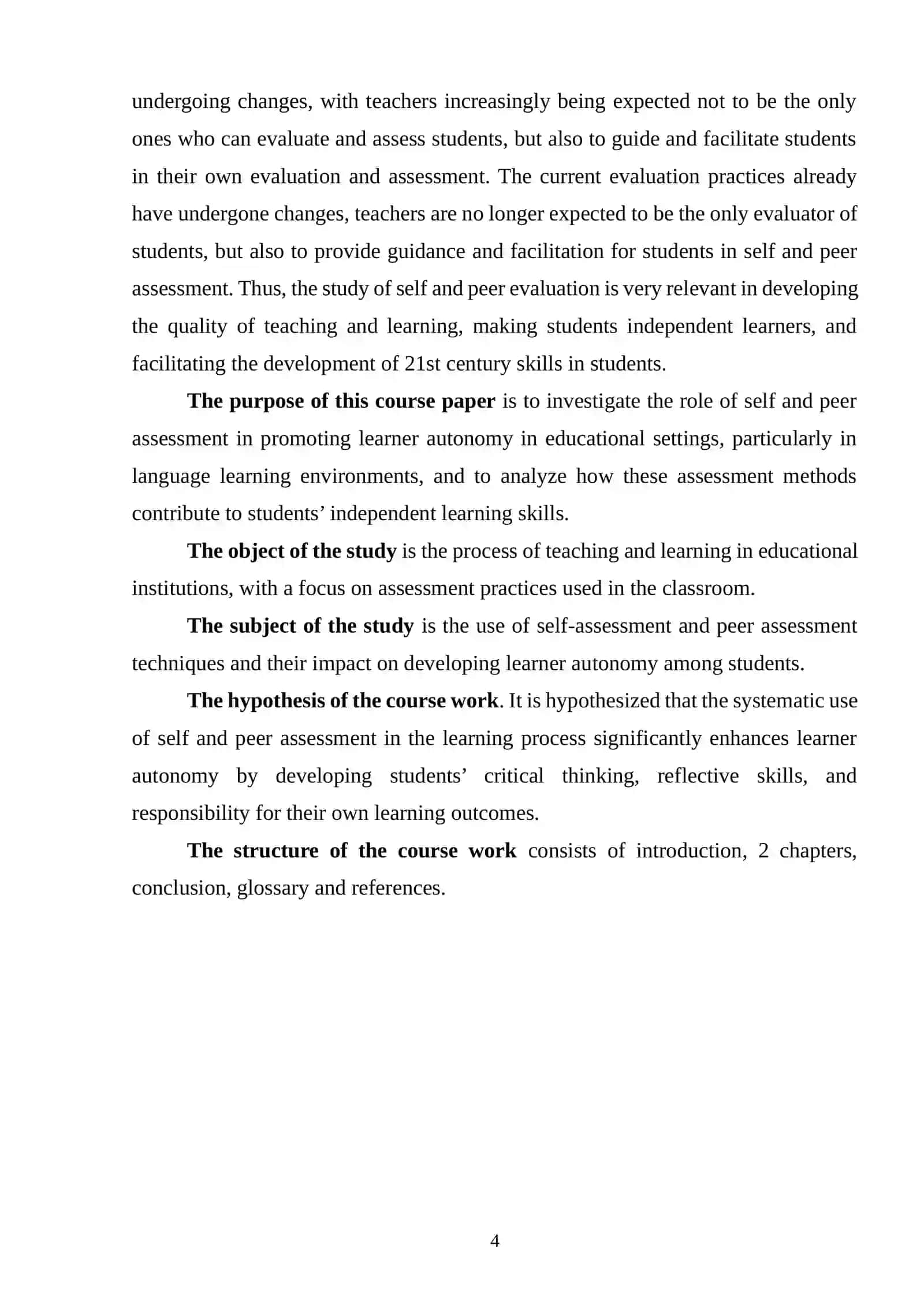 The role of self and peer assessment in promoting learner autonomy 3