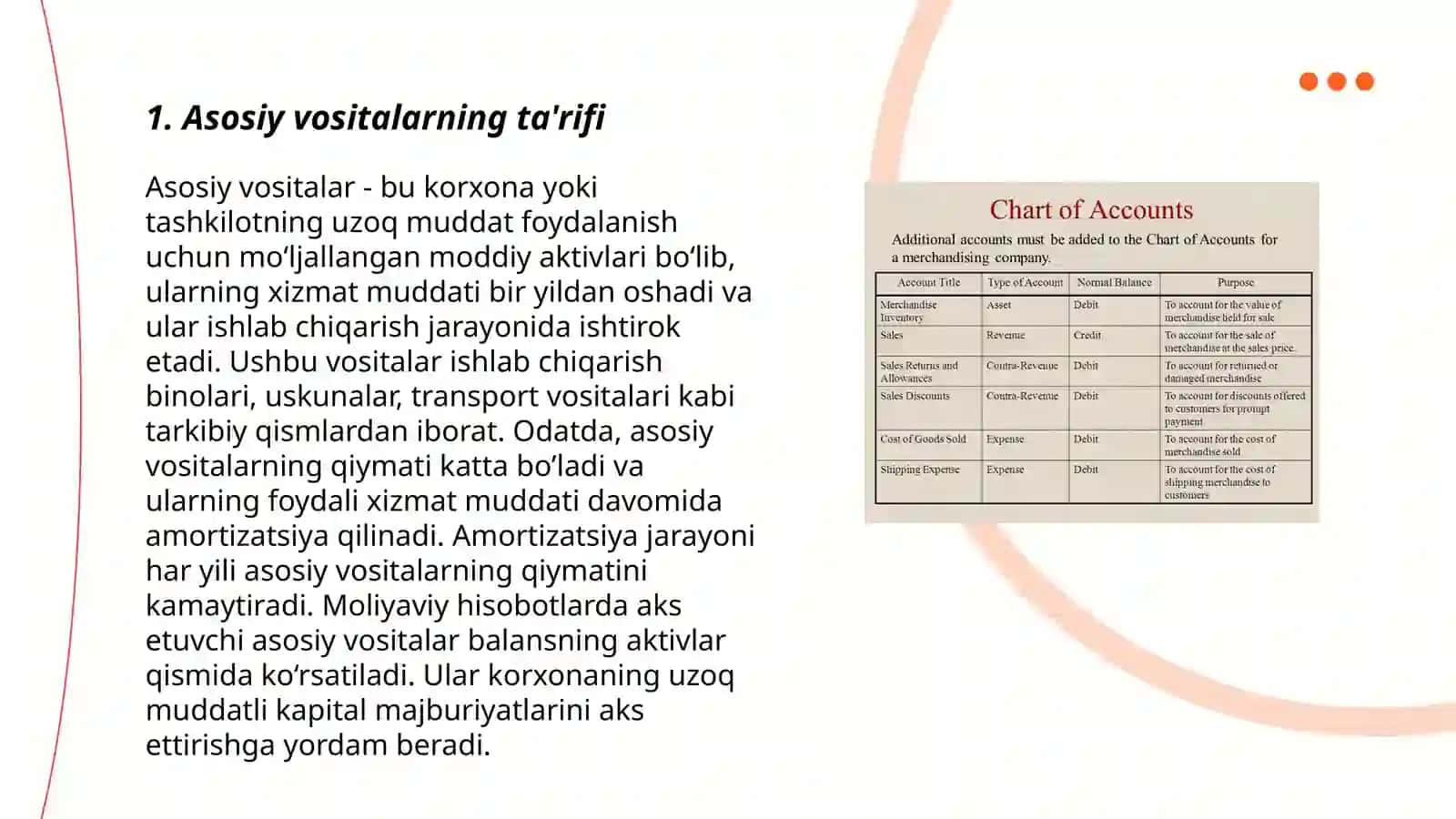 Asosiy vositalarni hisobga olish 3