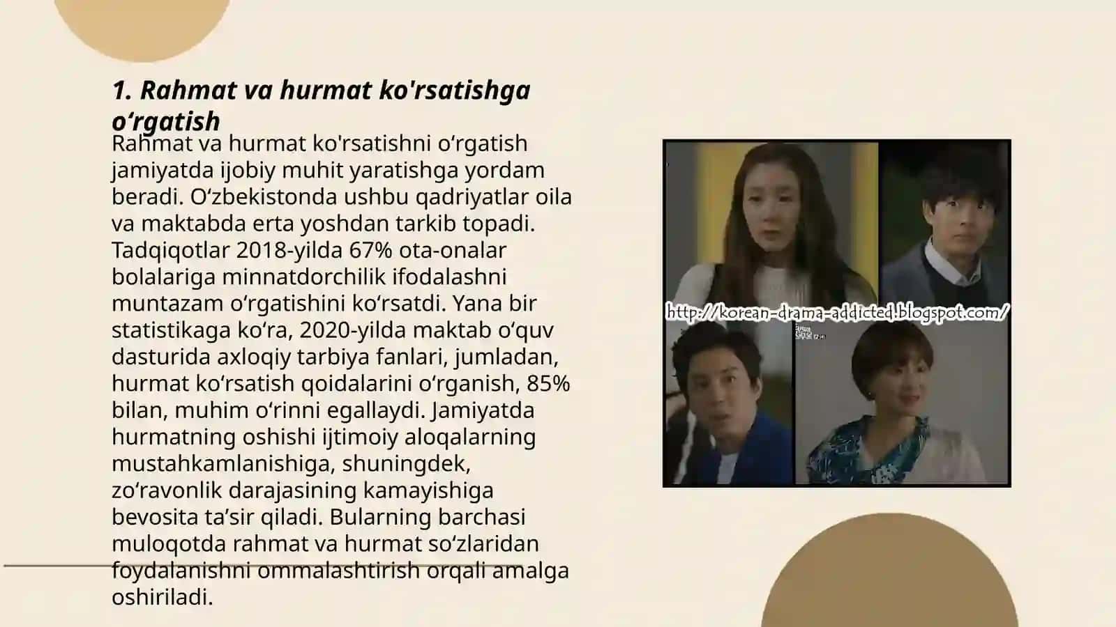 sinf rahbariga xos boʻlgan fazilatlar 3