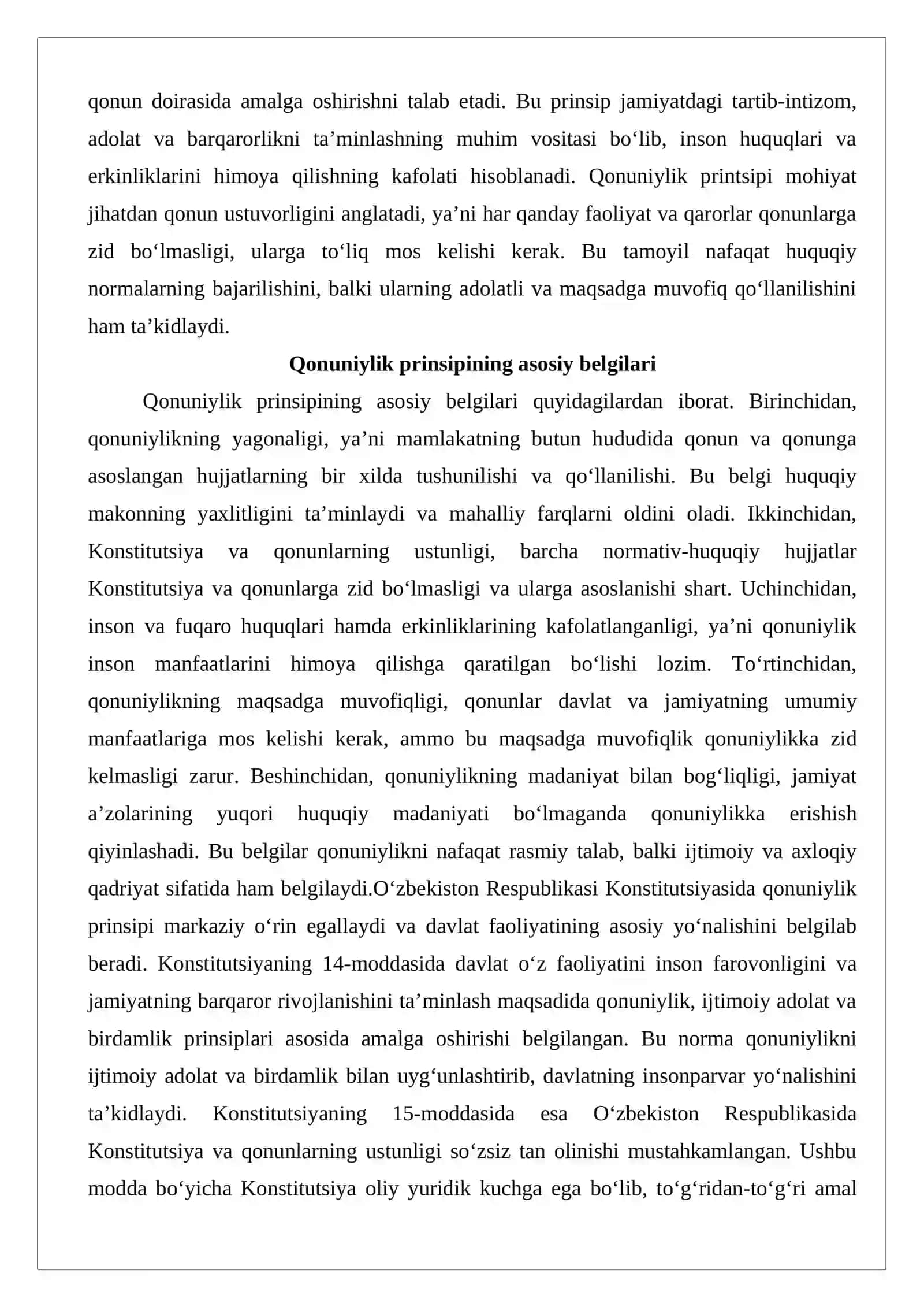 Qonuniylik prinsipining iqtisodiy sud amaliyotida qo‘llanilishi 3
