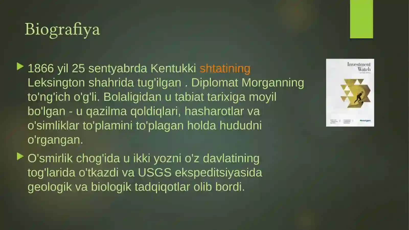Morganning ilmiy tadqiqotlari 3