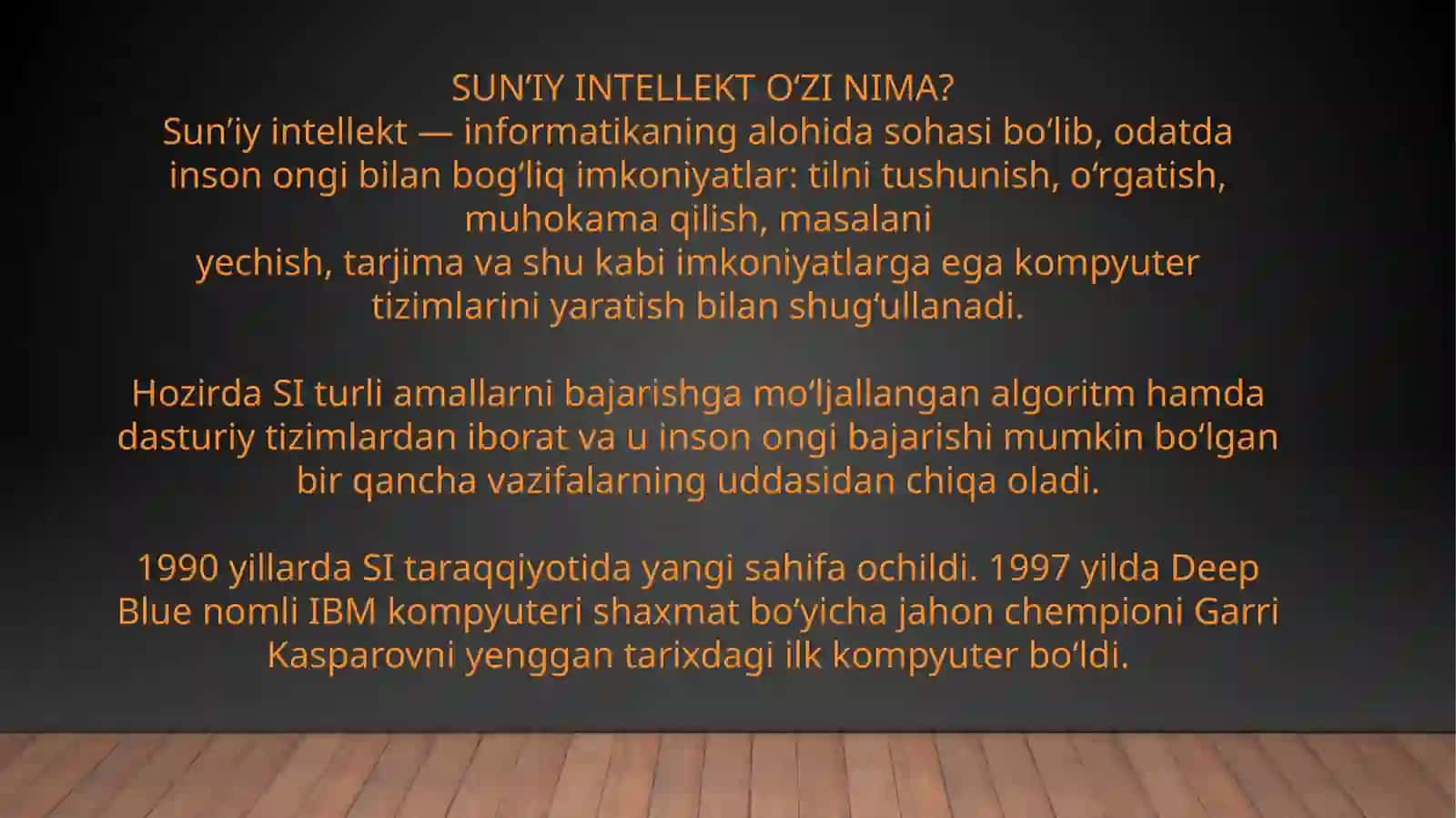 Sun’iyintellekt 3