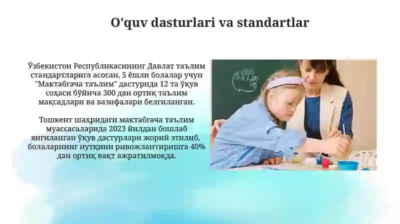 Bolalarni maktab taʼlimiga tayorlash fanining maqsadi va vazifasi 3