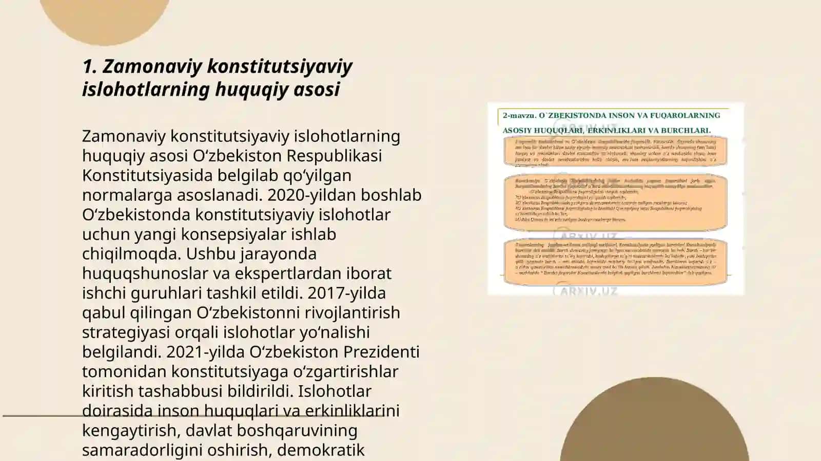 Zamonaviy konstitutsiyaviy islohotlarning zarurati va ahamiyati 3