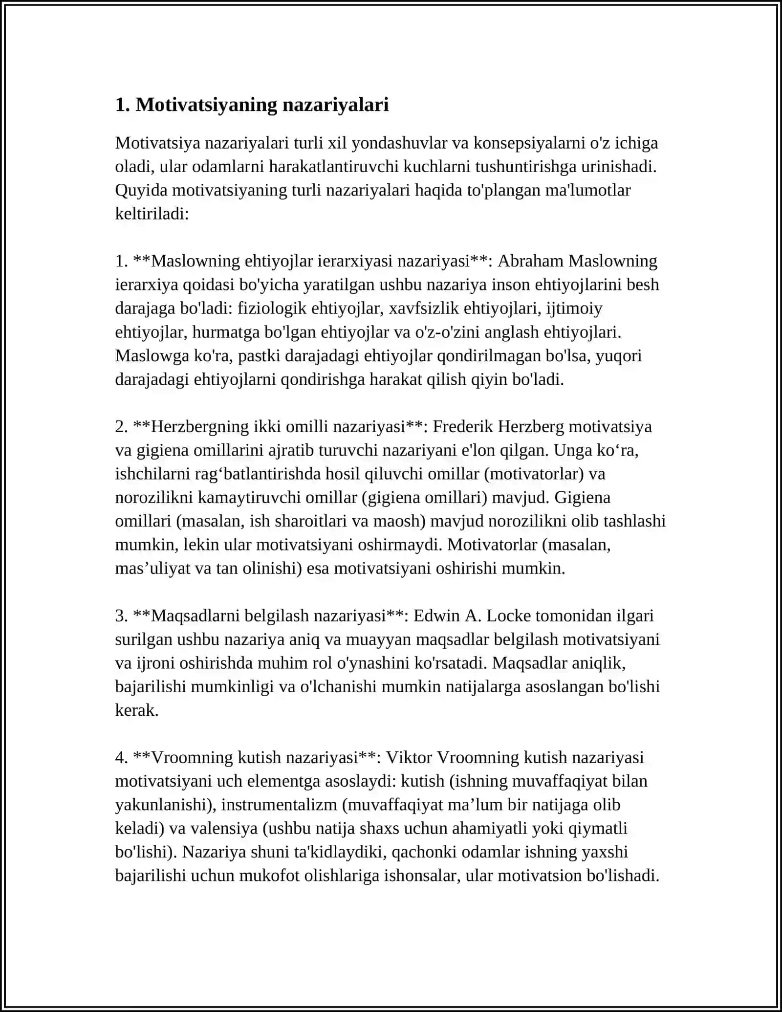 MOTIVATSIYANING TUZILISHI VA FUNKTSIYALARI 3