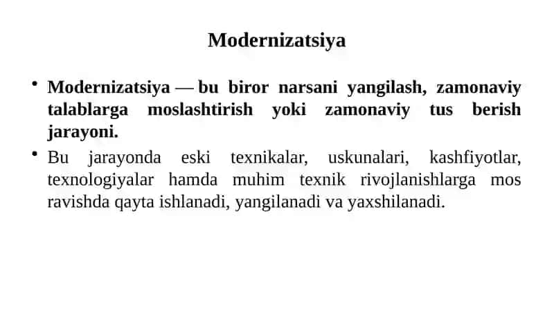 Iqtisodiyotni modernizаtsiyalash sharoitida agrar-iqtisodiy islohotlar 3