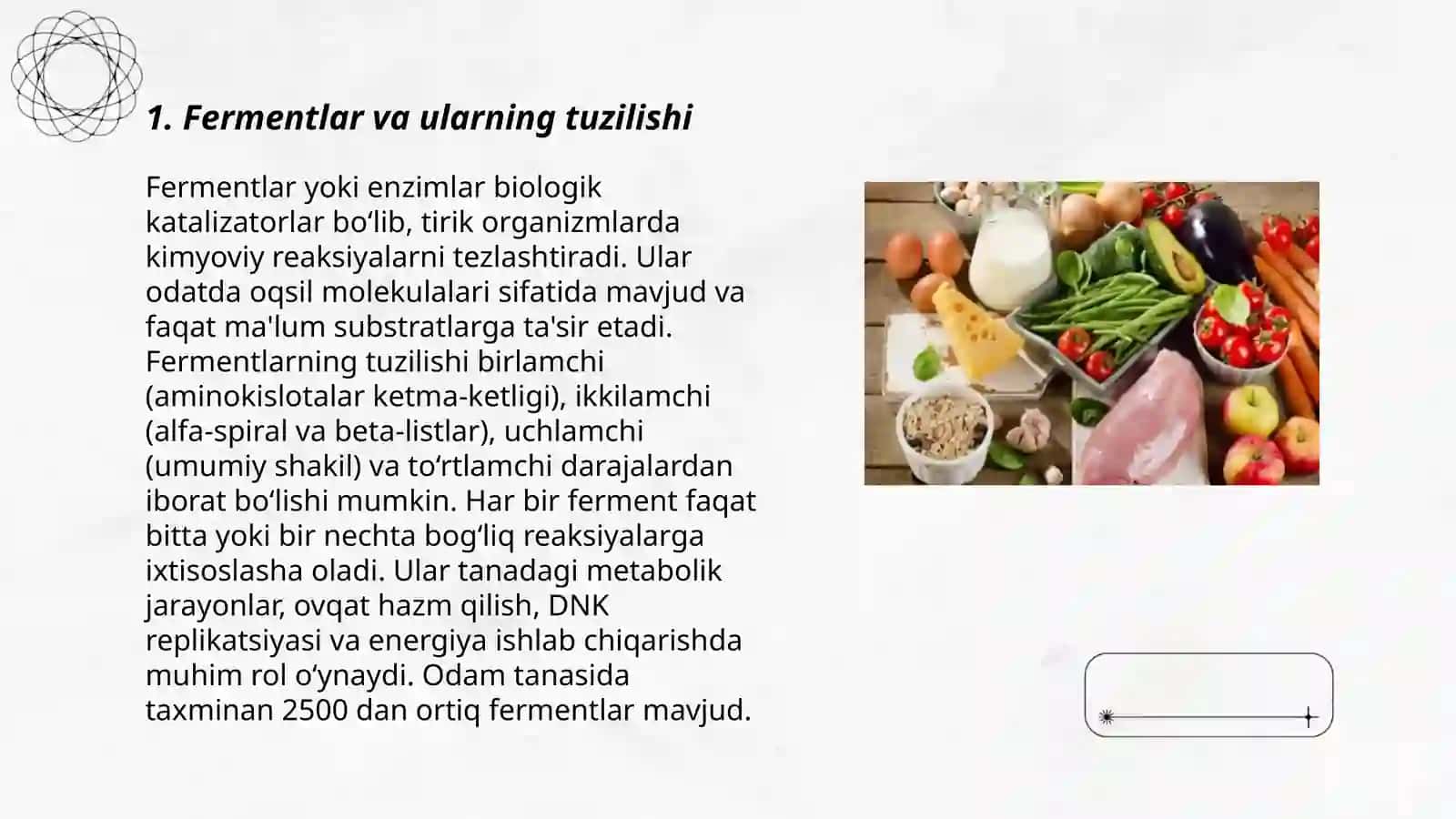 Fermentlar va ularning tuzilishi 3