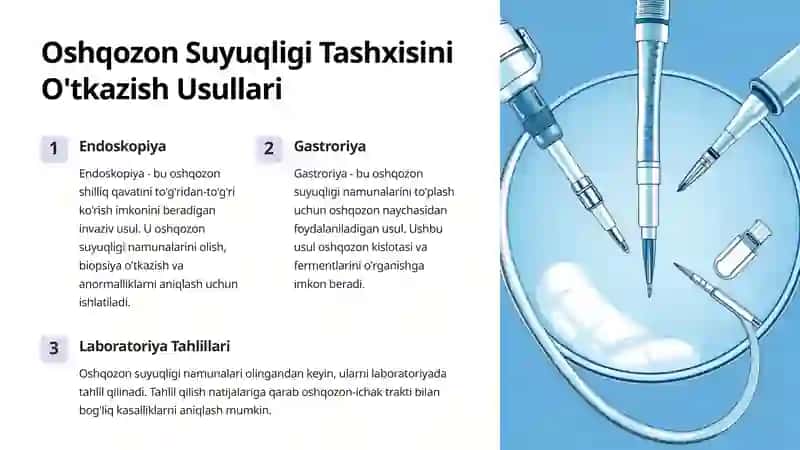 Oshqozon Suyuqligi Tashxisining Klinik Ahamiyati 3