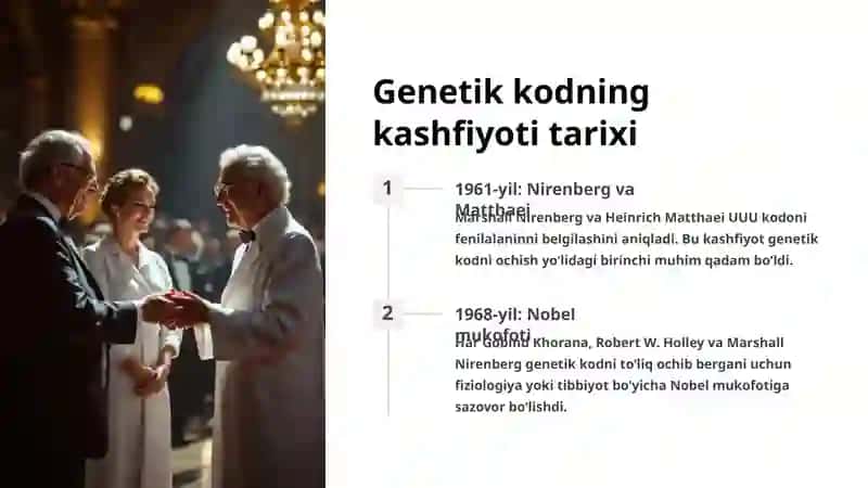 Genetik kod va uning xossalari 3