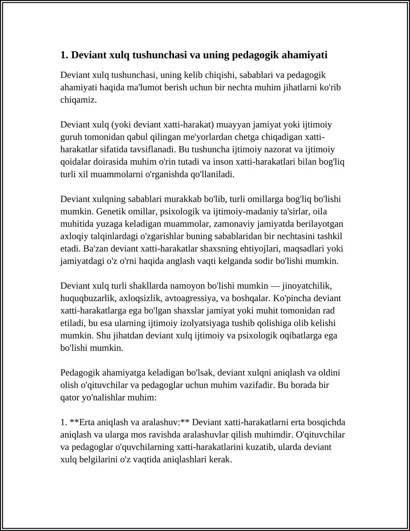 DEVIANT XULQ- IJTIMOIY-PEDAGOGIK MUAMMO SIFATIDA 3