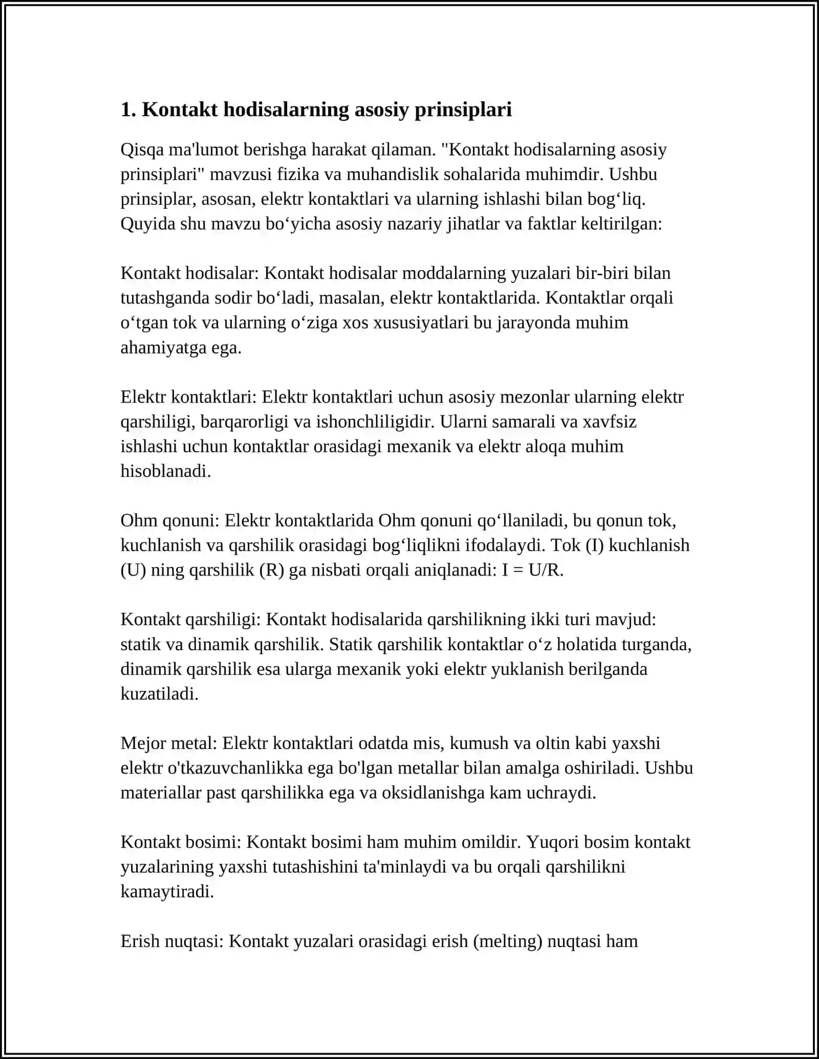 KONTAKT HODISALAR 3