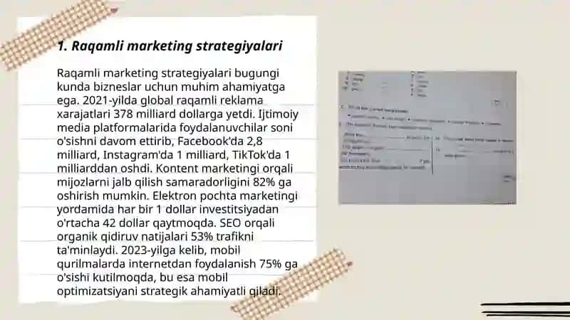 Raqamli marketing strategiyalari 3