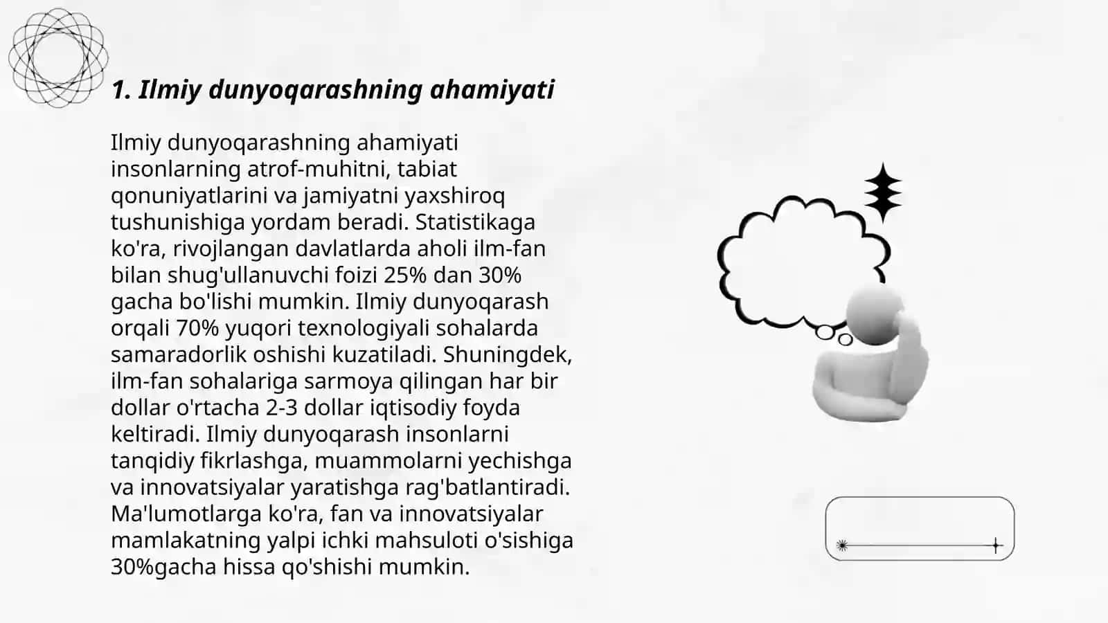 Ta'lim tarbiya jarayonida ilmiy va umuminsoniy dunyoqarashlarni shakillantirish 3