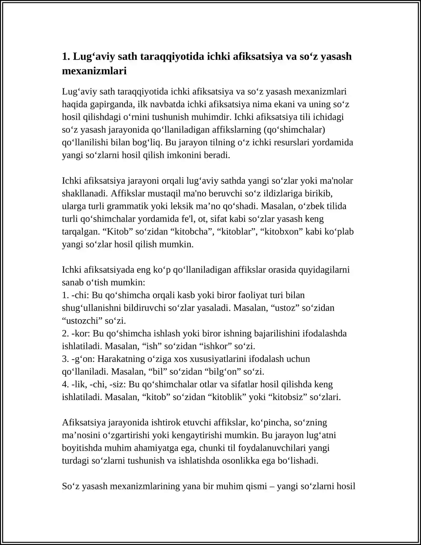 LUĞAVIY SATH TARAQQIYOTINING ICHKI VA TASHQI MANBAALARI 3