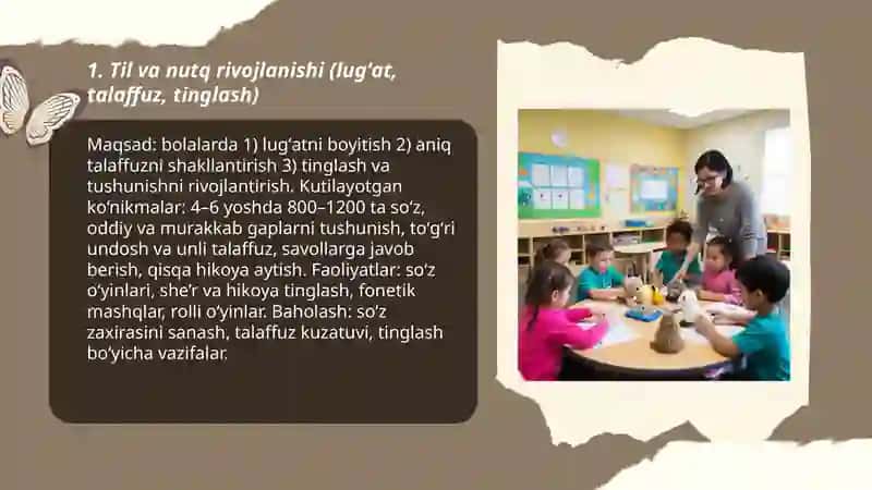 Bolalarni maktabga tayyorgarlik komponentlarining tafsifnomasi 3