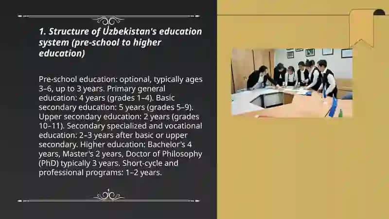 Education system in Uzbekistan 3