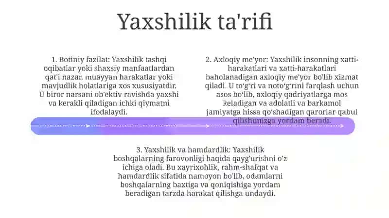 Yaxshilik 3