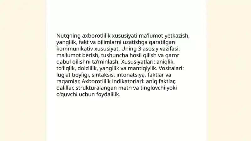 Nutqning asosiy kommunikativ sifatlari 3