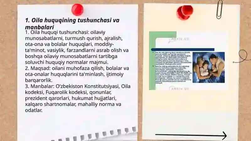 Oilaning huquqiy asoslari 3