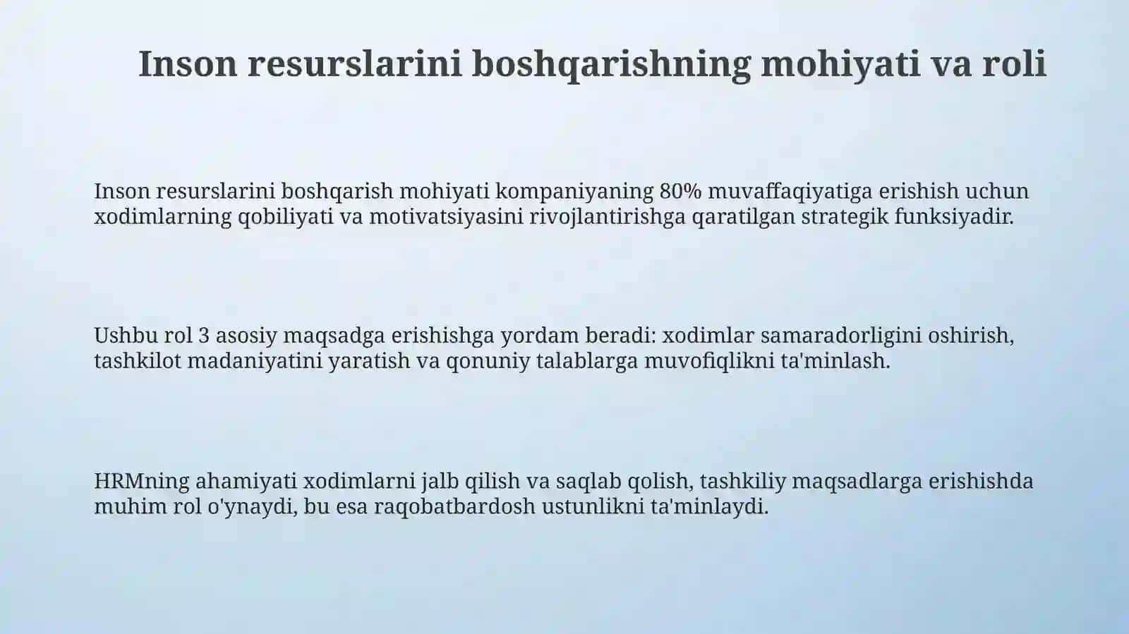 Inson resurslarini boshqarishdaboshqarishvanazorat 3