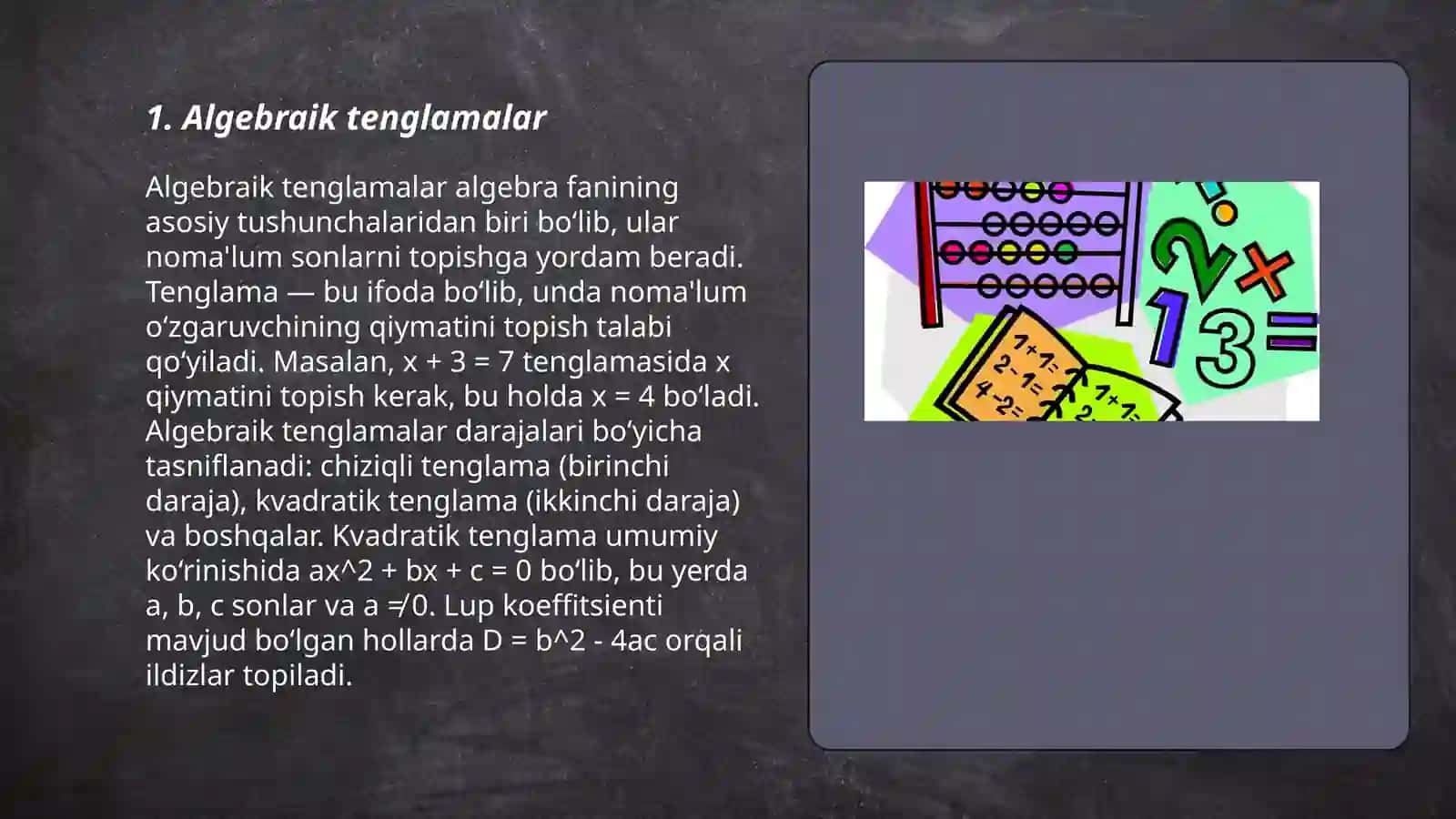 Matematika etyudlari 3